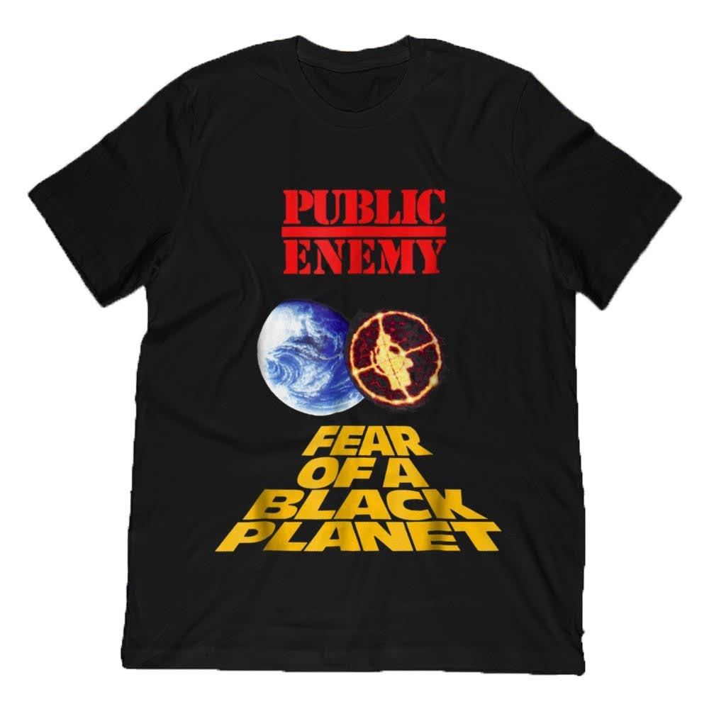Футболка чорна Jackboys Public Enemy ''Fear Of A Black Planet'' Vintage T-Shirt XS
