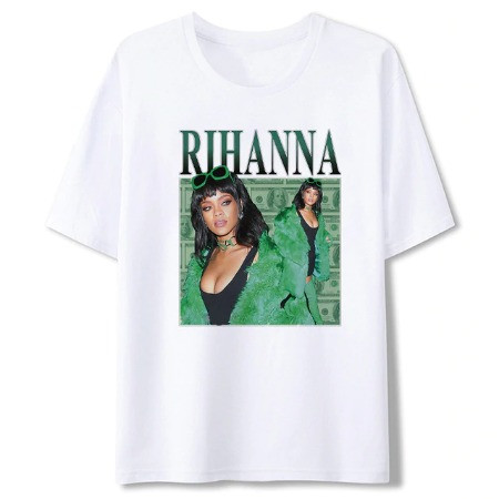 Футболка біла Rihanna Vintage Look T-Shirt XS