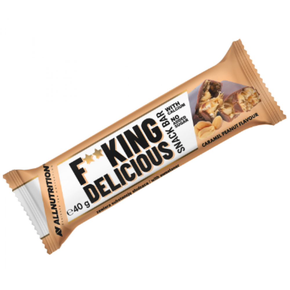 Fucking Delicious Snack Bar - 24x40g Caramel Peanut