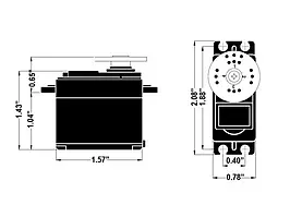 Сервопривід Hitec HS-311 - стандартний