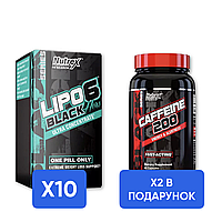 LIPO-6 BLACK HERS ULTRA CONCENTRATE 60 caps х 10шт + Caffeine 60 caps х 2шт В ПОДАРОК!