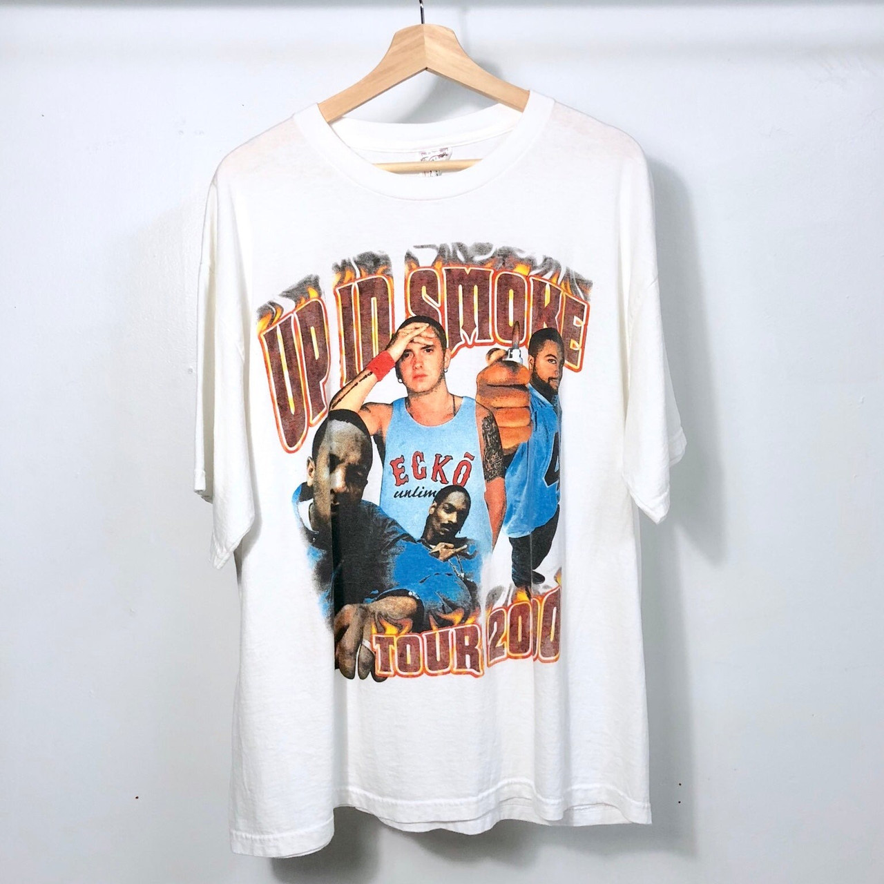 Футболка біла Up In Smoke Tour 2000 T-Shirt White XS