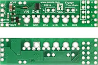 DRV8835 - Двухканальный драйвер двигателя 11 В / 1.2 A - Щит для Arduino - Pololu 2511