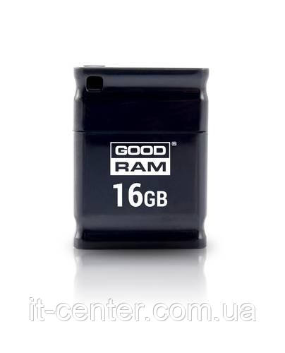 Флеш-накопичувач USB 16GB GOODRAM UPI2 (Piccolo) Black (UPI2-0160K0R11)