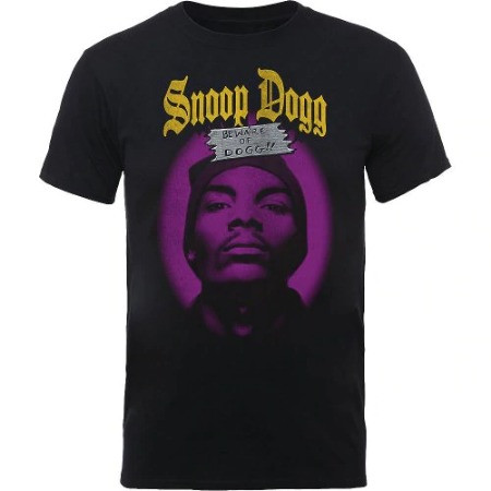 Футболка чорна Snoop Dogg ''Beware'' Graphic T-Shirt XS