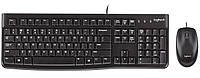 Комплект (клавиатура, мишка) Logitech MK120 Black USB (920-002563)