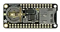 Адалоггер FeatherWing - RTC PCF8523 + microSD - Щит для Feather - Adafruit 2922