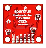 MAX30101 - Мультисенсор - расстояние, пульс, дым - SparkFun SEN-16474