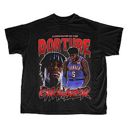 Футболка чорна Luquentz Dort ''Dorture Chamber'' Vintage Look T-Shirt XS