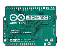 Плата Arduino Leonardo-A000057 с микроконтроллером ATmega32u4 с 20 цифровыми входами/выходами