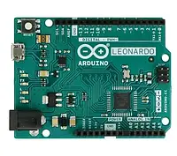 Плата Arduino Leonardo-A000057 с микроконтроллером ATmega32u4 с 20 цифровыми входами/выходами