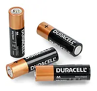 Набор щелочных больших пальчиковых батарей Duracell Duralock AA (R6 LR6), 1,5 В, 4 шт.