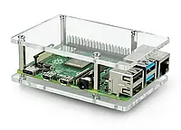 Чехол для Raspberry Pi 4B / 3B + / 3B / 2B - прозрачный открытый