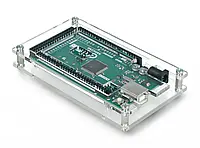 Корпус для Arduino Mega - прозрачный, открытый, тонкий