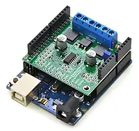 MC33926 - Двухканальный драйвер двигателя 28 В / 3 A - Щит для Arduino - Pololu 2503