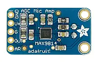 MAX9814 - электретный микрофон с усилителем - Adafruit 1713