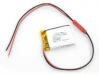 Аккумулятор Akyga 650mAh 1S 3.7V Li-Pol - JST-BEC вилка + розетка - 40x30x6mm