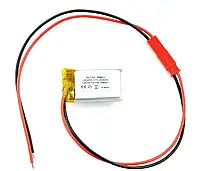 Аккумулятор Akyga Li-Pol 250mAh 1S 3,7V - JST-BEC male + female - 30x20x5mm