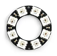 Светодиодное кольцо RGB WS2812B 5050 x 8 светодиодов - 30 мм