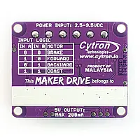 Cytron Maker Drive MX1508 - двухканальный драйвер двигателя с напряжением 9,5 В / 1 А