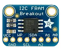 MB85RC256V - Пам'ять 256 KB / 32 KB FRAM енергонезалежна I2C - Adafruit 1895