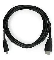 MicroHDMI - HDMI 2.0 кабель - оригинальный для Raspberry Pi 4 - 1 м - черный