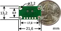 MiniUSB тип B 5-контактный - Штекер для вставной платы - Pololu 2593