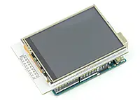 Сенсорный графический дисплей TFT LCD с диагональю 2.8'', стилус, разрешение 320x240px, устройство чтения
