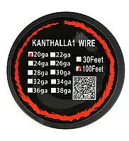 Провод сопротивления Kanthal A1 0,81 мм 2,85 Ω / м - 30,5 м