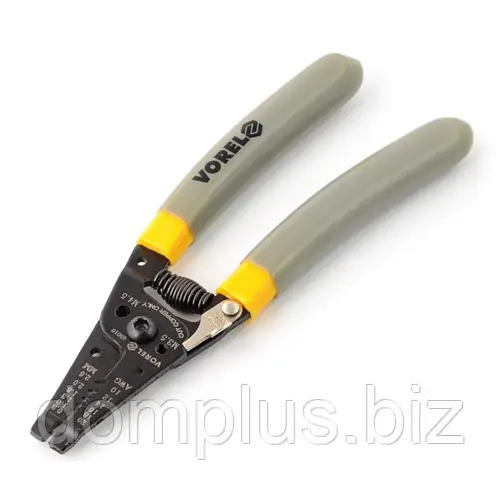 Плоскогубцы для зачистки проводов длиной 185 мм Vorel 45010, сталь ...