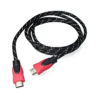 Кабель HDMI Blow Premium Red Class 1.4 - длина 1,5 м с оплеткой