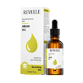 Живильна сиворотка для обличчя з аргановим маслом Revuele Nourishing Serum Argan Oil 30 мл