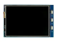 Сенсорный экран - резистивный LCD TFT 3,2 &#039;&#039; 320x240px для Raspberry Pi 4B / 3B + / 3B - SPI GPIO