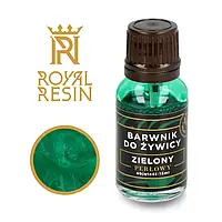 Епоксидна фарба Royal Resin Crystal - перламутрова рідина - 15 мл - зелена