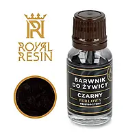 Епоксидна фарба Royal Resin Crystal - перламутрова рідина - 15 мл - чорна