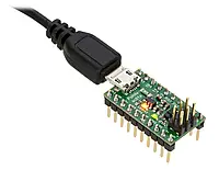 Микромодуль A-Star 32U4 Micro 5V / 16MHz - Pololu 3101, микроконтроллер Atmega32u4, 18 цифровых входов/выходов