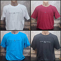 Чоловічі футболки, ростівка (від XXL до 5XL). Літня чоловіча футболка, футболка з котону, Туреччина