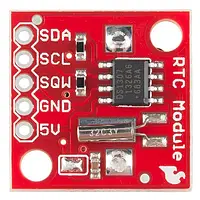 RTC DS1307 I2C - часы реального времени - SparkFun BOB-12708