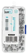 Набор предохранителей WTA 5x20мм - 0.2A-20A - 100шт - justPi