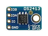 DS2413 - 1-проводной контроллер для 2 GPIO - Adafruit 1551