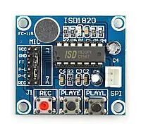 Модуль ISD1820 для записи и воспроизведения звука + громкоговоритель