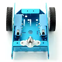 Blue Chassis 2WD 2-колесное металлическое шасси робота с моторным приводом