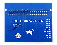 1,8-дюймовый ЖК-дисплей 160 x 128 пикселей SPI для BBC Micro: Bit - Waveshare 14718