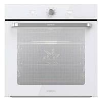 Gorenje Духовой шкаф электрический, 77л, A, пар, дисплей, макс.темпер.-300, белый (BOS6737SYW)