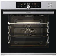 Gorenje Духовой шкаф электрический, 77л, A , пар, приготовл.на неско.уровнях, дисплей, нерж (BSA6747A04X)