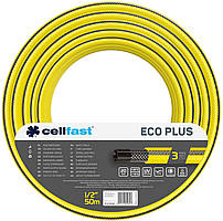 Cellfast Шланг садовий ECO PLUS 1/2" 50м, 3 шари, до 20 Бар, -10… 50°C (12-152)