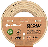 Cellfast Шланг садовий GROW 1/2" 25 м, 4 шарів, до 27 Бар, -20… 60°C (13-501)