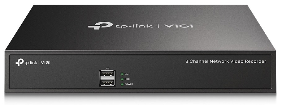 TP-Link IP-Відеорегістратор VIGI NVR1008H 8 каналів, 2xUSB, H265 , 1xHDD, до 10 ТБ
