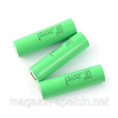 Купить Элемент 18650 Li-Ion Samsung INR18650-25R 2500mAh, цена 415 ...