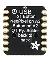 IoT кнопка с NeoPixel BFF Add-On - модуль с кнопкой - для QT Py и Xiao - Adafruit 5666